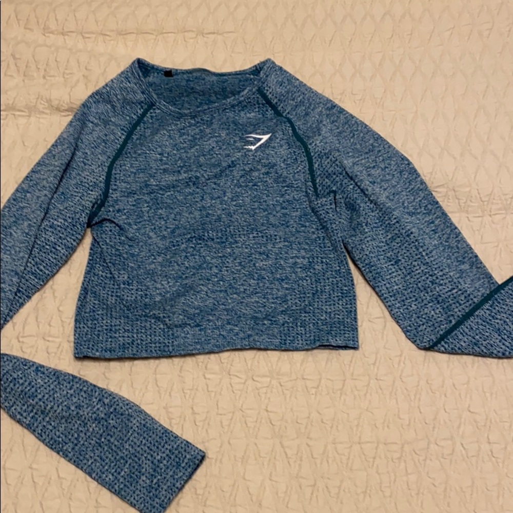 Gymshark viral crop long sleeve